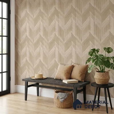 1162 | 10 Meter x 21 Inches Patterned Look Wallpaper - 57.37 Sq. Ft. | Minimum 15% wastage during installation
