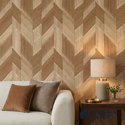 1163 | 10 Meter x 21 Inches Patterned Look Wallpaper - 57.37 Sq. Ft. | Minimum 15% wastage during installation