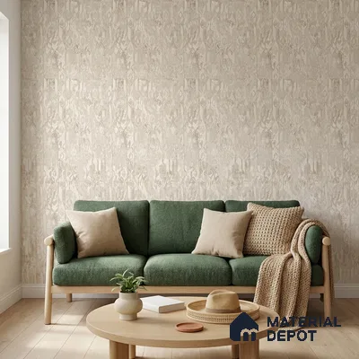 1111 | 10 Meter x 21 Inches Patterned Look Wallpaper - 57.37 Sq. Ft. | Minimum 15% wastage during installation