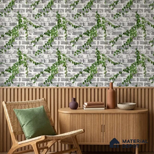WP-1431 | 9.5 Meter x 21 Inches Brick Look Wallpaper - 54 Sq. Ft. | Minimum 15% wastage during installation