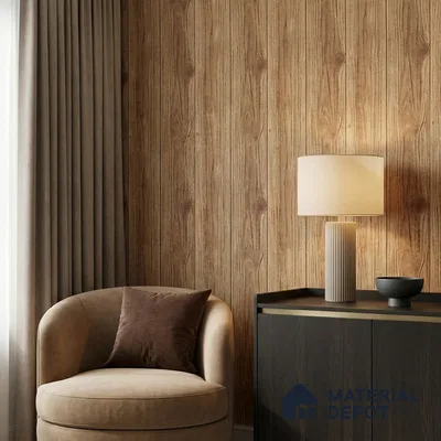 WP-1427 | 9.5 Meter x 21 Inches Wood Look Wallpaper - 54 Sq. Ft.  | Minimum 15% wastage during installation