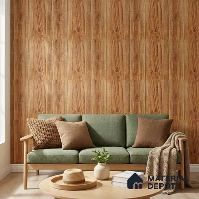 WP-1425 | 9.5 Meter x 21 Inches Wood Look Wallpaper - 54 Sq. Ft.  | Minimum 15% wastage during installation