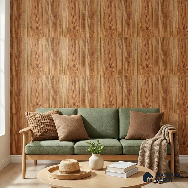 WP-1425 | 9.5 Meter x 21 Inches Wood Look Wallpaper - 54 Sq. Ft. | Minimum 15% wastage during installation