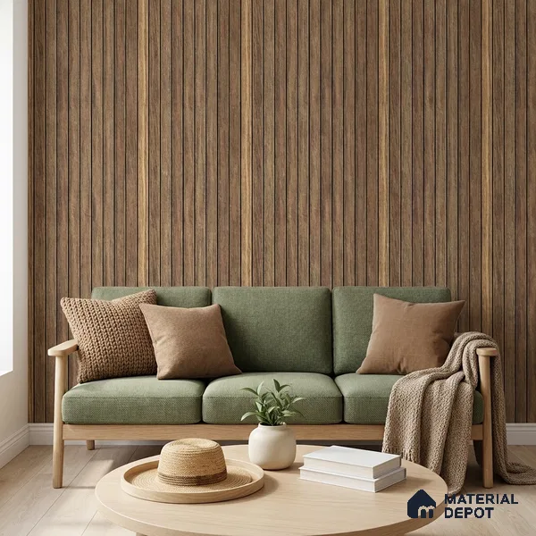 WP-1436 | 9.5 Meter x 21 Inches Wood Look Wallpaper - 54 Sq. Ft. | Minimum 15% wastage during installation