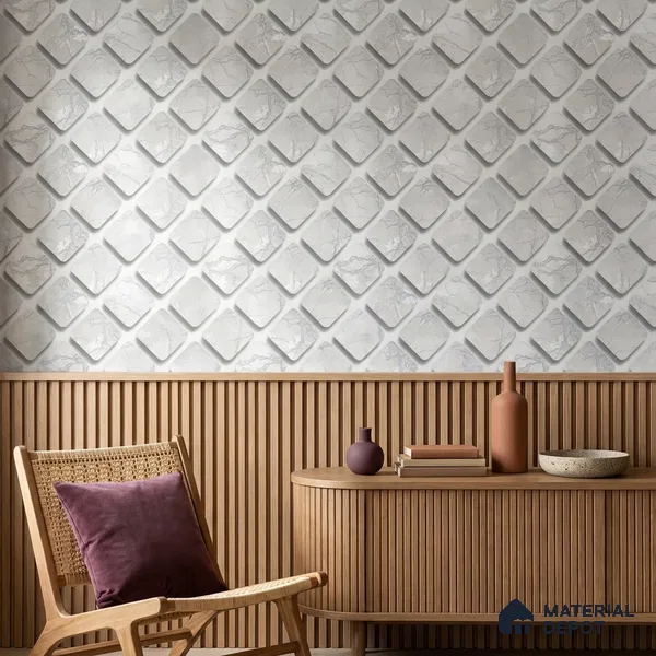 WP-1439 | 9.5 Meter x 21 Inches Patterned Look Wallpaper - 54 Sq. Ft. | Minimum 15% wastage during installation