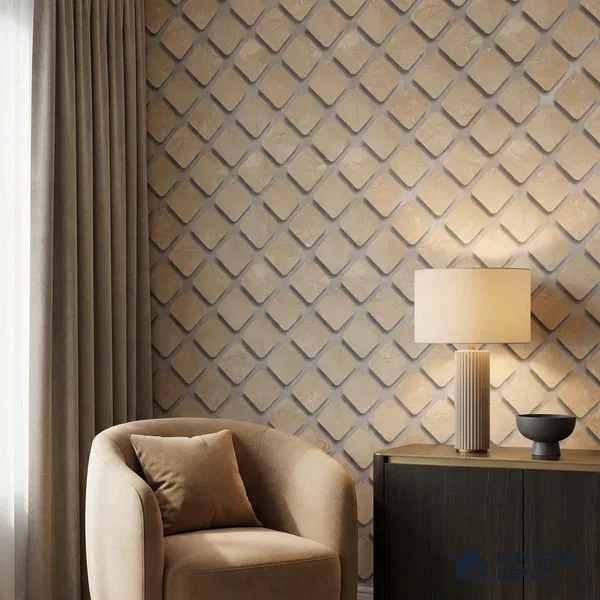 WP-1441 | 9.5 Meter x 21 Inches Patterned Look Wallpaper - 54 Sq. Ft. | Minimum 15% wastage during installation