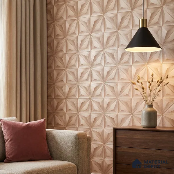WP-1456 | 9.5 Meter x 21 Inches Patterned Look Wallpaper - 54 Sq. Ft.  | Minimum 15% wastage during installation