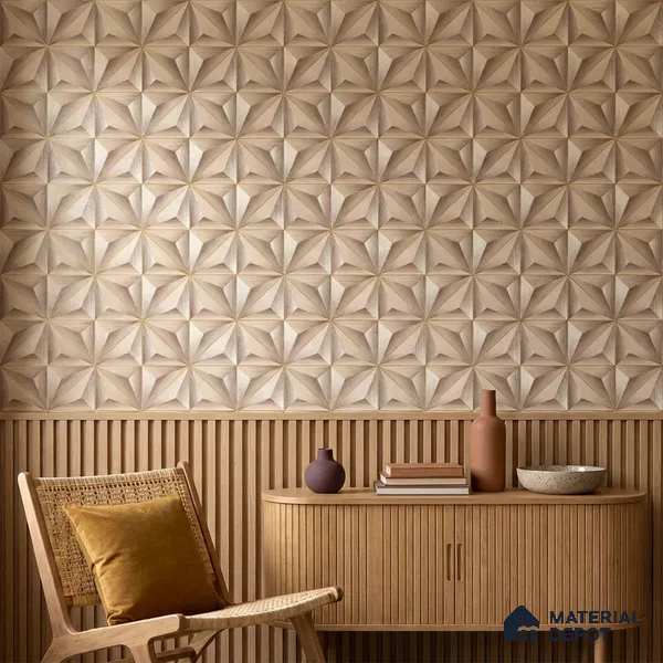 WP-1458 | 9.5 Meter x 21 Inches Patterned Look Wallpaper - 54 Sq. Ft. | Minimum 15% wastage during installation