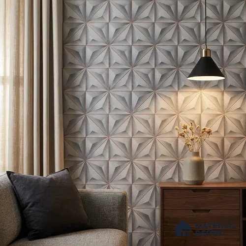 WP-1455 | 9.5 Meter x 21 Inches Patterned Look Wallpaper - 54 Sq. Ft. | Minimum 15% wastage during installation