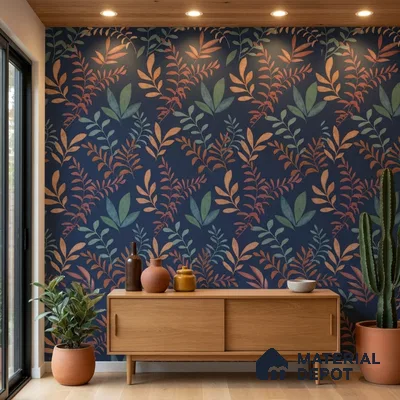 SO27060 | 10 Meter x 21 Inches Florals Look Wallpaper - 57.41 Sq. Ft.