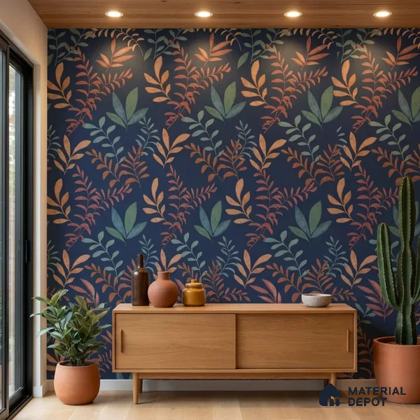 SO27060 | 10 Meter x 21 Inches Florals Look Wallpaper - 57.41 Sq. Ft.