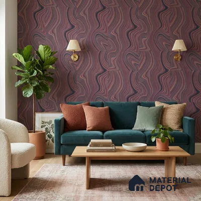 SO27050 | 10 Meter x 21 Inches Abstract Look Wallpaper - 57.41 Sq. Ft.