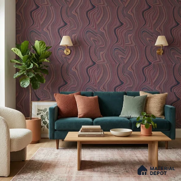 SO27050 | 10 Meter x 21 Inches Abstract Look Wallpaper - 57.41 Sq. Ft.