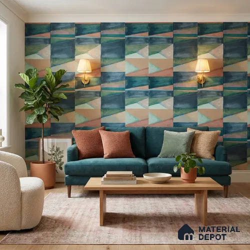 SO27031 | 10 Meter x 21 Inches Abstract Look Wallpaper - 57.41 Sq. Ft.