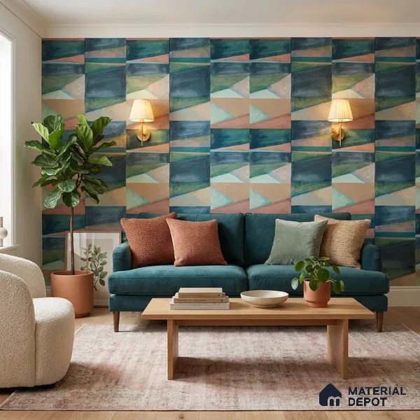 SO27031 | 10 Meter x 21 Inches Abstract Look Wallpaper - 57.41 Sq. Ft.