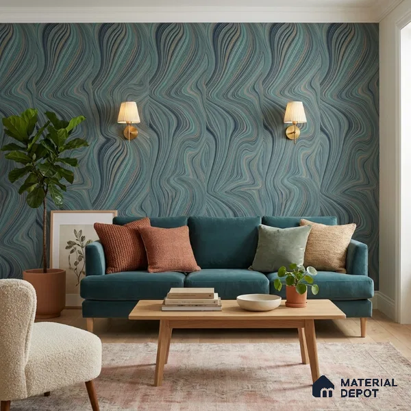 SO27051 | 10 Meter x 21 Inches Abstract Look Wallpaper - 57.41 Sq. Ft.