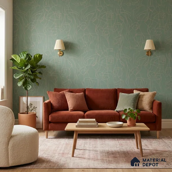 SO27041 | 10 Meter x 21 Inches Abstract Look Wallpaper - 57.41 Sq. Ft.