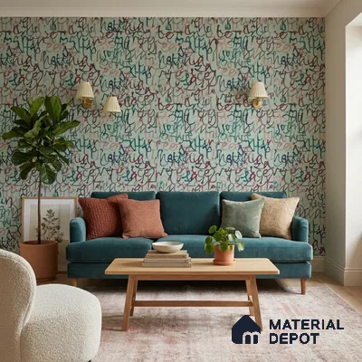 SO27071 | 10 Meter x 21 Inches Abstract Look Wallpaper - 57.41 Sq. Ft.