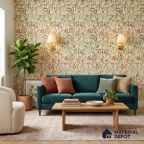 SO27072 | 10 Meter x 21 Inches Abstract Look Wallpaper - 57.41 Sq. Ft.