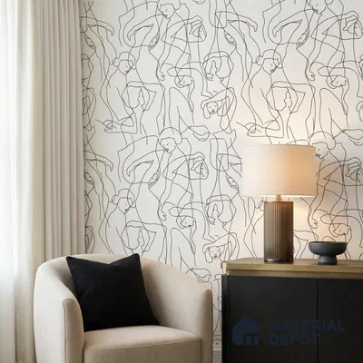 SO27045 | 10 Meter x 21 Inches Abstract Look Wallpaper - 57.41 Sq. Ft.