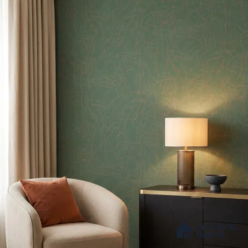 SO27047 | 10 Meter x 21 Inches Abstract Look Wallpaper - 57.41 Sq. Ft.