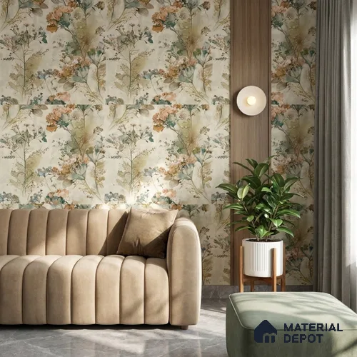 03-555-03 | 10 Meter x 21 Inches Florals Look Wallpaper - 57.41 Sq. Ft.