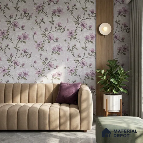 05-555-05 | 10 Meter x 21 Inches Florals Look Wallpaper - 57.41 Sq. Ft.
