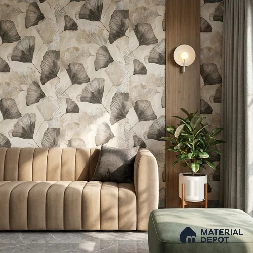 09-555-09 | 10 Meter x 21 Inches Florals Look Wallpaper - 57.41 Sq. Ft.