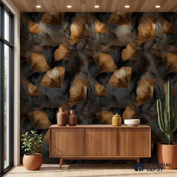 12-555-12 | 10 Meter x 21 Inches Florals Look Wallpaper - 57.41 Sq. Ft.