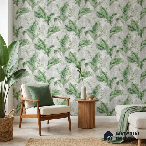 23-555-23 | 10 Meter x 21 Inches Florals Look Wallpaper - 57.41 Sq. Ft.