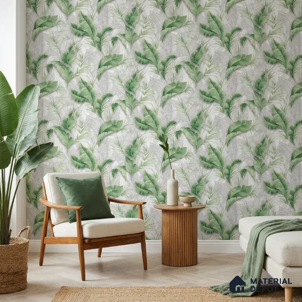 23-555-23 | 10 Meter x 21 Inches Florals Look Wallpaper - 57.41 Sq. Ft.