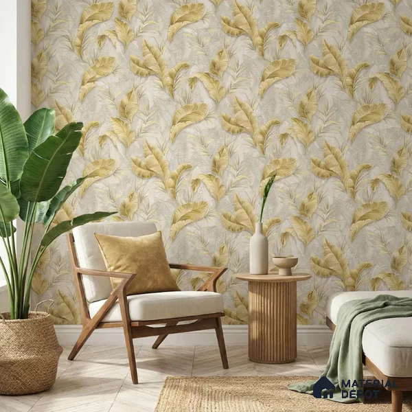 24-555-24 | 10 Meter x 21 Inches Florals Look Wallpaper - 57.41 Sq. Ft.