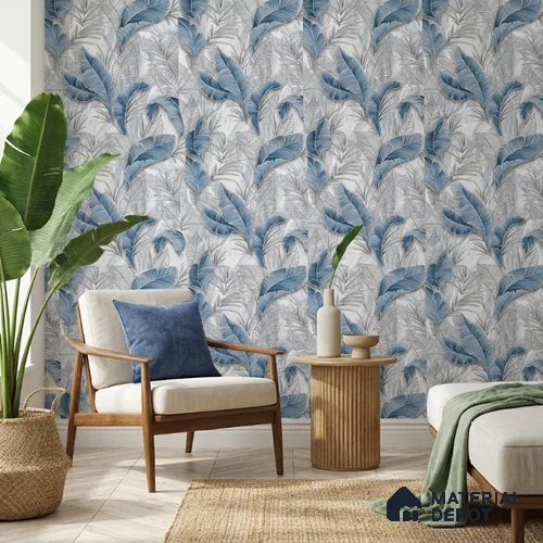 25-555-25 | 10 Meter x 21 Inches Florals Look Wallpaper - 57.41 Sq. Ft.