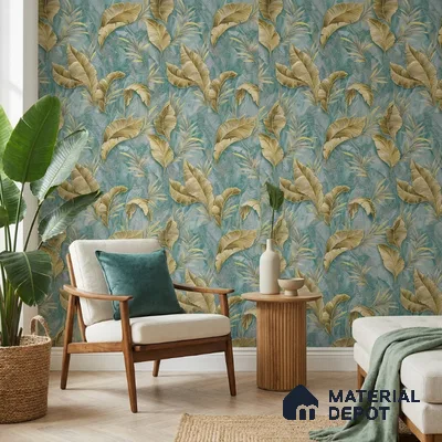 26-555-26 | 10 Meter x 21 Inches Florals Look Wallpaper - 57.41 Sq. Ft.