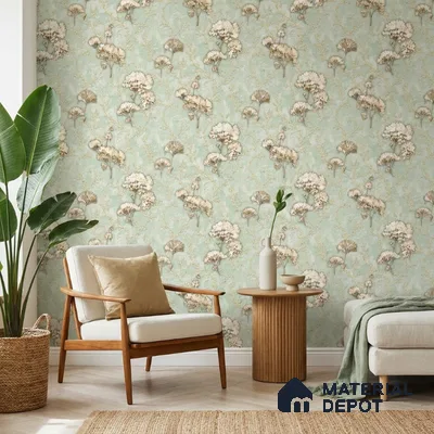 29-555-29 | 10 Meter x 21 Inches Florals Look Wallpaper - 57.41 Sq. Ft.