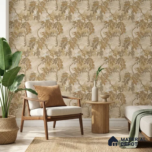 31-555-31 | 10 Meter x 21 Inches Florals Look Wallpaper - 57.41 Sq. Ft.
