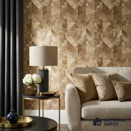 35-555-35 | 10 Meter x 21 Inches Patterned Look Wallpaper - 57.41 Sq. Ft.