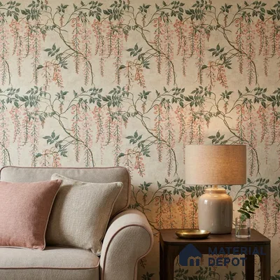 42-555-42 | 10 Meter x 21 Inches Tropical Look Wallpaper - 57.41 Sq. Ft.