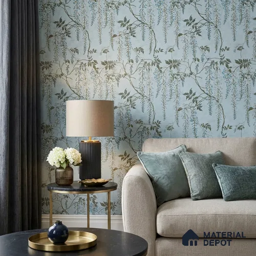 43-555-43 | 10 Meter x 21 Inches Tropical Look Wallpaper - 57.41 Sq. Ft.