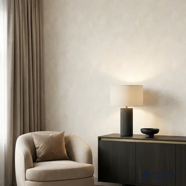 8004 | 10 Meter x 21 Inches Geometric Look Wallpaper - 57.41 Sq. Ft.