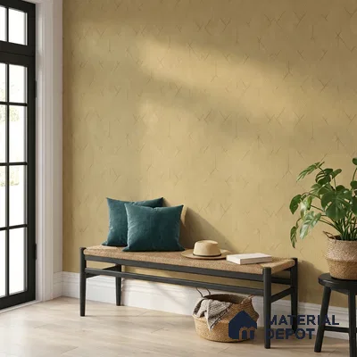 8007 | 10 Meter x 21 Inches Geometric Look Wallpaper - 57.41 Sq. Ft.