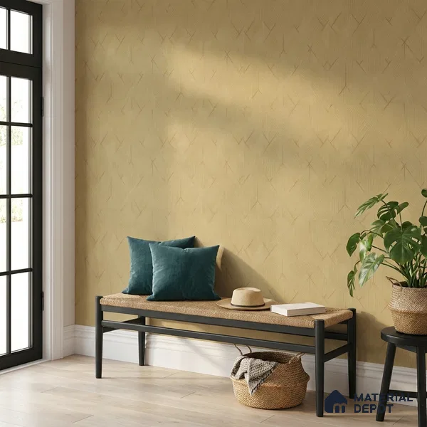 8007 | 10 Meter x 21 Inches Geometric Look Wallpaper - 57.41 Sq. Ft.