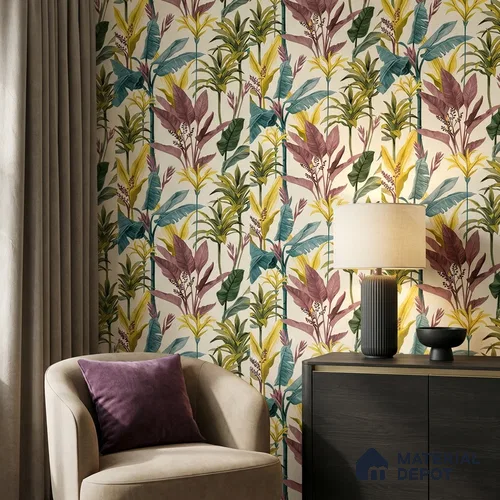 8008 | 10 Meter x 21 Inches Florals Look Wallpaper - 57.41 Sq. Ft.