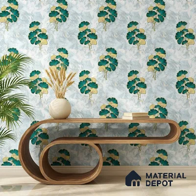 8025 | 10 Meter x 21 Inches Florals Look Wallpaper - 57.41 Sq. Ft.