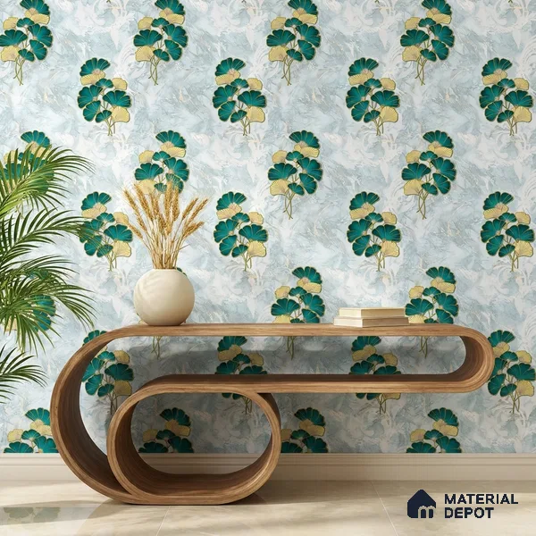 8025 | 10 Meter x 21 Inches Florals Look Wallpaper - 57.41 Sq. Ft.