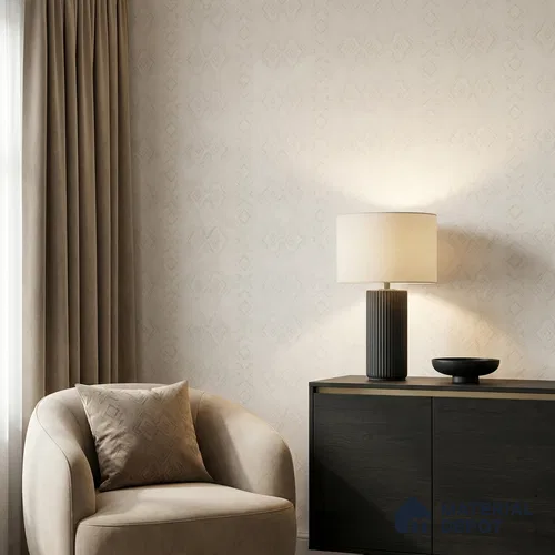 8026 | 10 Meter x 21 Inches Patterned Look Wallpaper - 57.41 Sq. Ft.