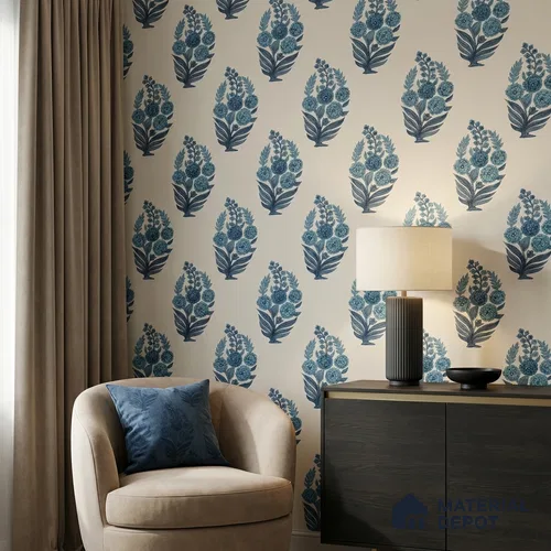 8033 | 10 Meter x 21 Inches Patterned Look Wallpaper - 57.41 Sq. Ft.