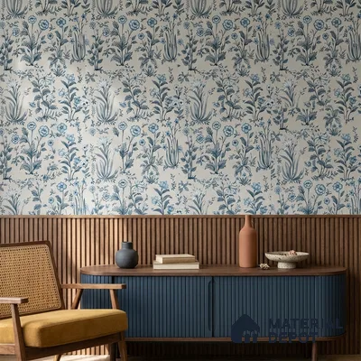 8041 | 10 Meter x 21 Inches Florals Look Wallpaper - 57.41 Sq. Ft.
