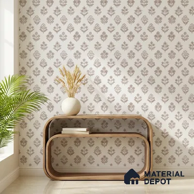 8060 | 10 Meter x 21 Inches Patterned Look Wallpaper - 57.41 Sq. Ft.