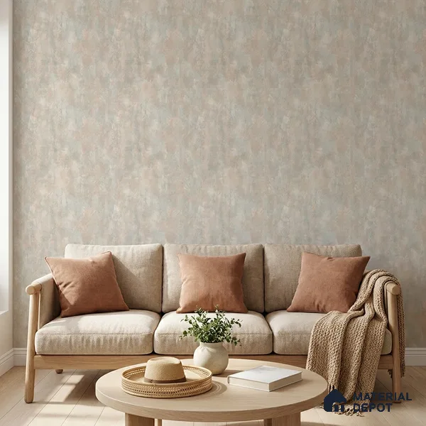 8074 | 10 Meter x 21 Inches Stone Look Wallpaper - 57.41 Sq. Ft.